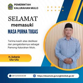 Selamat Purna Tugas Ulu-Ulu Mulo