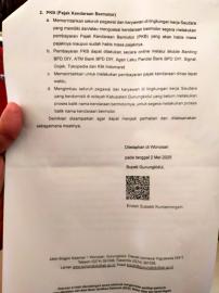 Penyerahan Pokok Ketetapan dan Panutan Pembyaran PBB 2025
