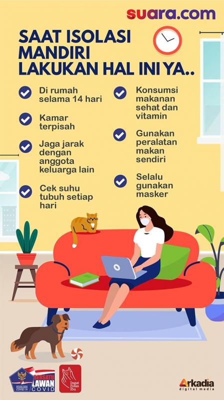 Hal Yang Dilakukan Saat Isolasi Mandiri - Website MULO